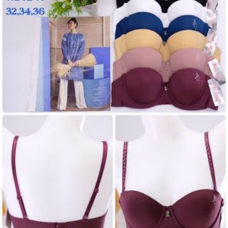 Áo ngực quả ngang có gọng Sister hood có độn nâng ngực lên dáng chuẩn đẹp.