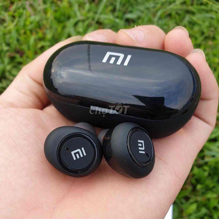 Tai Nghe Bluetooth Chính hãng Xiaomi Redmi AirDots 2 Đen 5.0 TWS Có Đốc Sạc Pin trâu