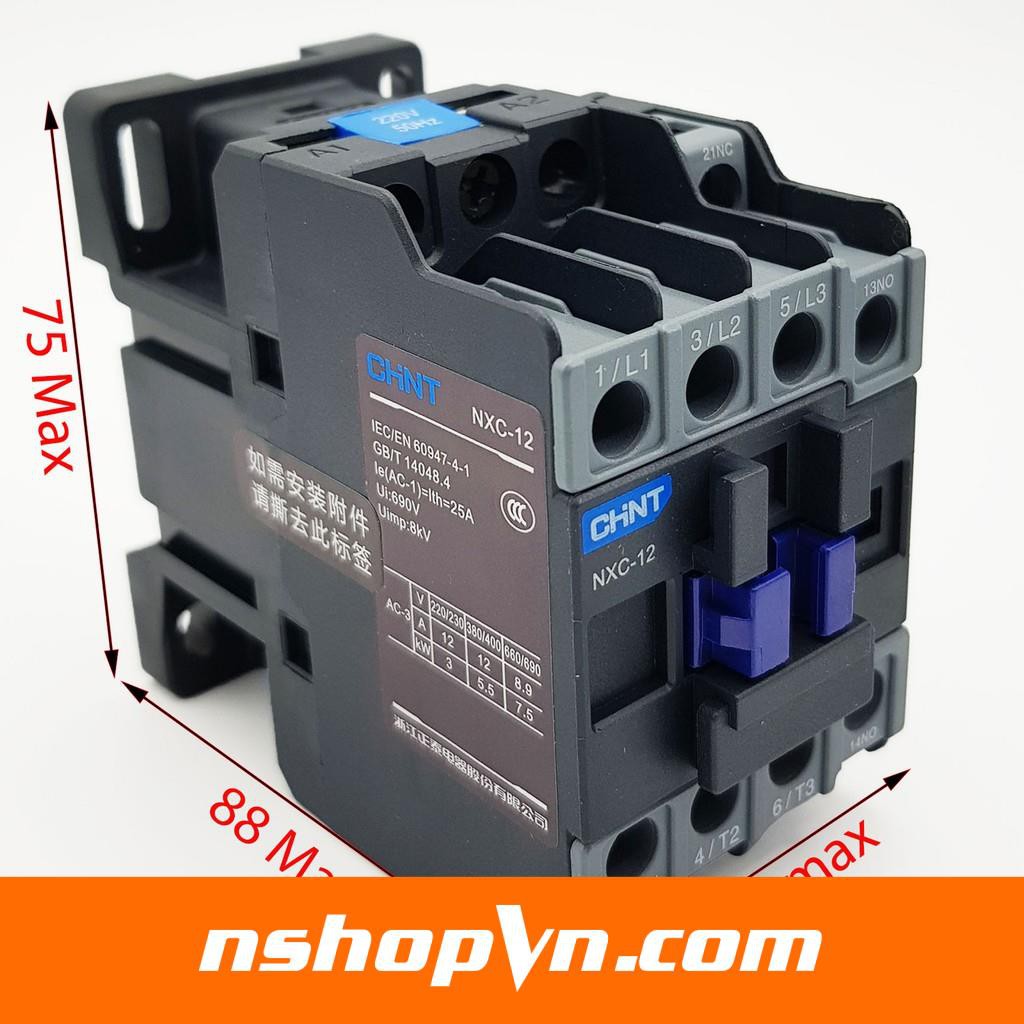 Contactor CHINT NXC-12 12A 5.5kW