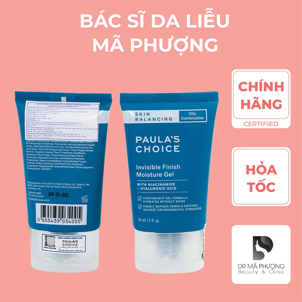 [CHÍNH HÃNG] Gel Dưỡng ẩm da dầu mụn BALANCING PAULACHOICE