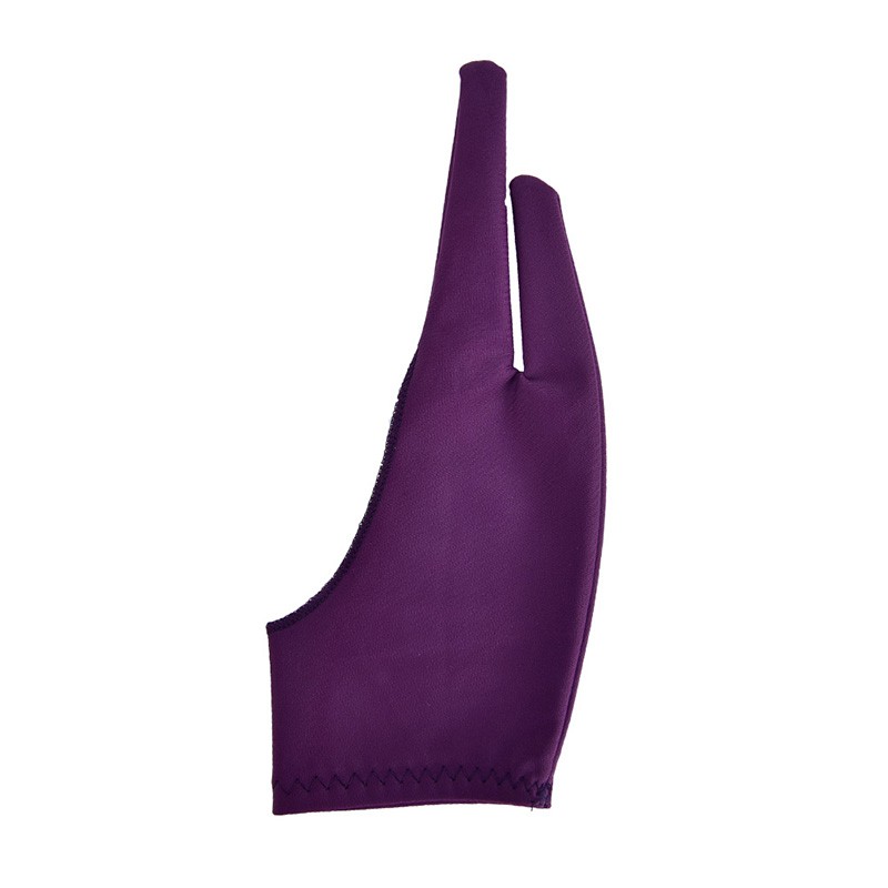 Găng tay 2 ngón hỗ trợ vẽ tranh viết thư pháp chống bẩn chuyên dụng