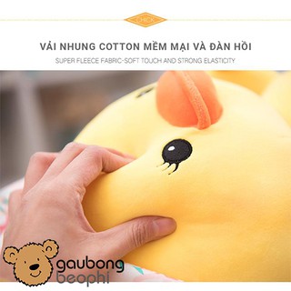 Thú Bông Vịt Makeup Cao Cấp Gấu Bông Béo Phì