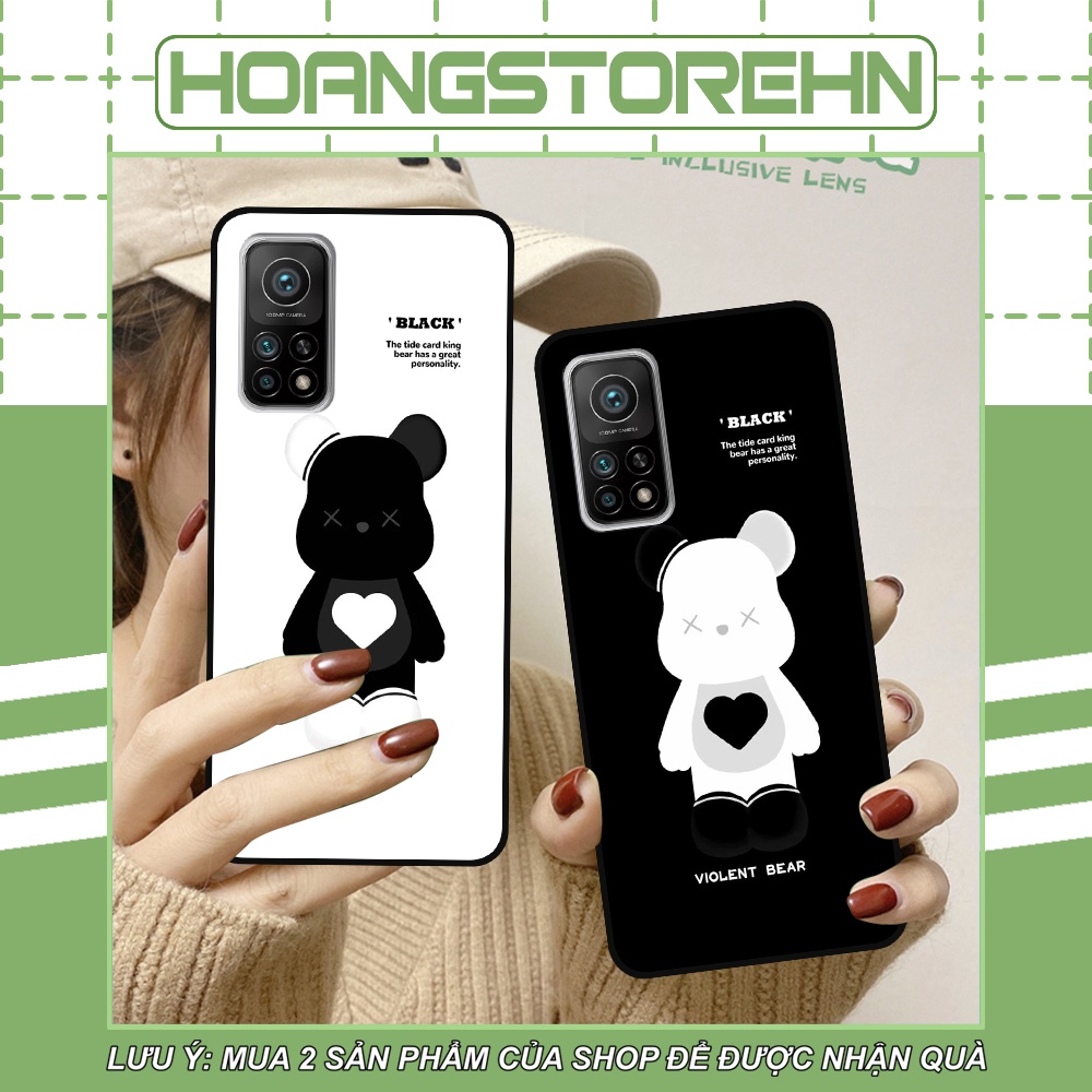 Ốp Xiaomi Mi 10T Pro - Mi 10T Pro 5G in hình họa tiết Mountain, Be@rbrick dễ thương (T13 - T18)