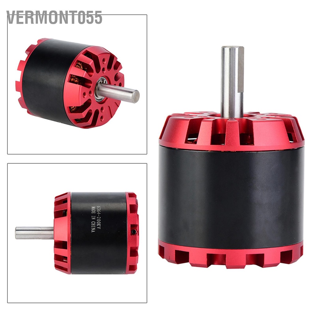 Có thể bán buôn Động cơ không chổi than 6364-200KV cho xe cân bằng điện vermont055 Hàng giao ngay