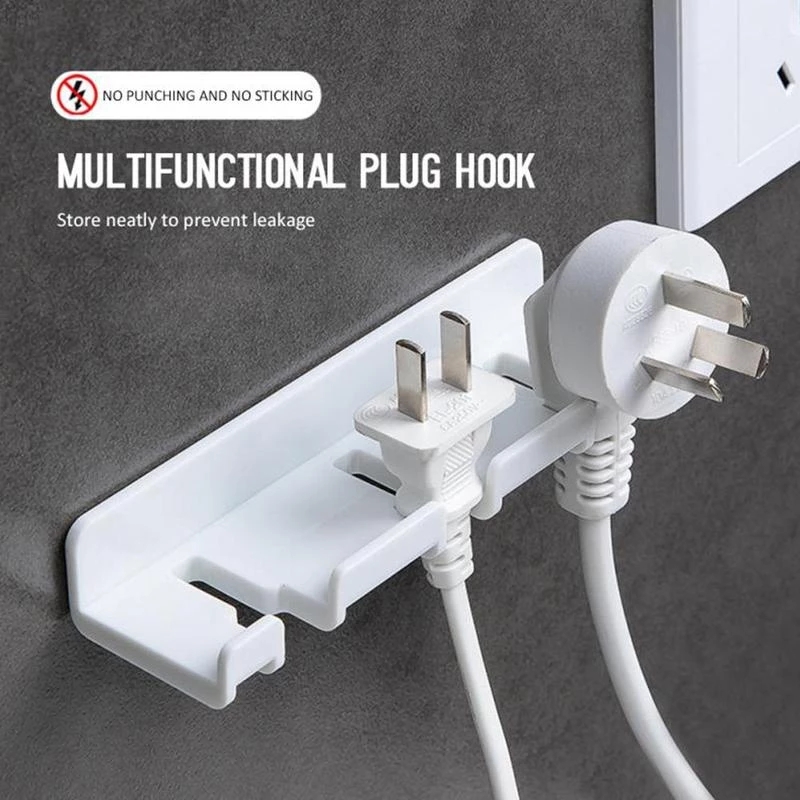 Móc Dán Tường Treo Phích Cắm Tiện Lợi