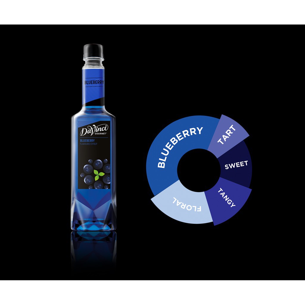 DVG Classic Blueberry Syrup 750ml / siro  vị Việt quất chai 750ml
