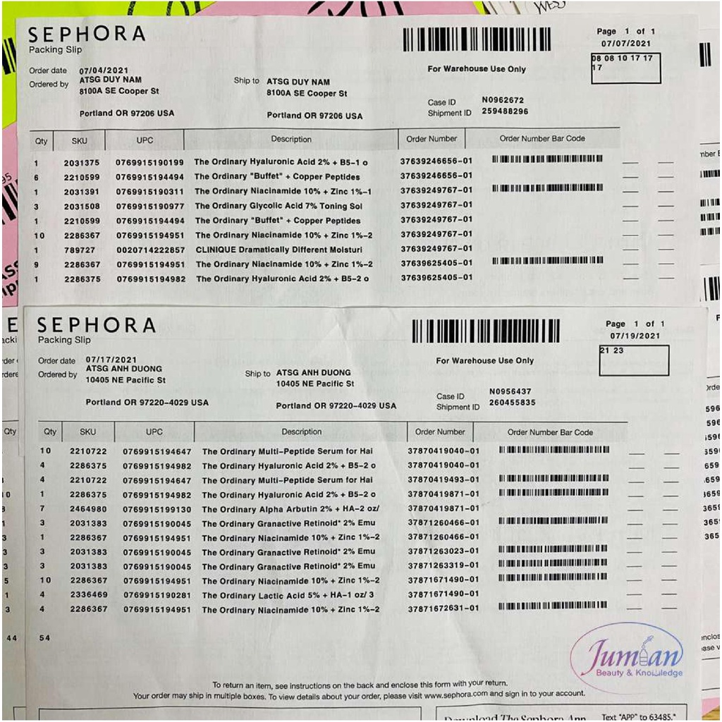 Serum Dưỡng Ẩm, Cấp Nước The Ordinary – The Ordinary Hyaluronic Acid 2% + B5