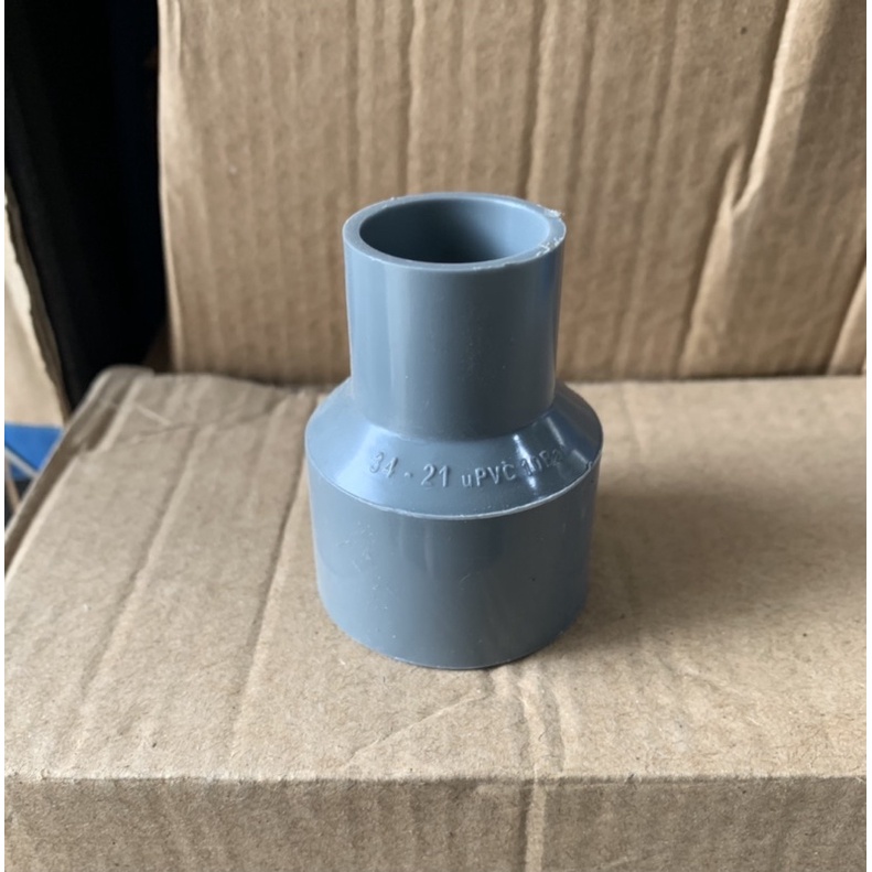 Côn thu, tê thu 21/27, 34/21, 34/27 nhựa pvc Tiền Phong