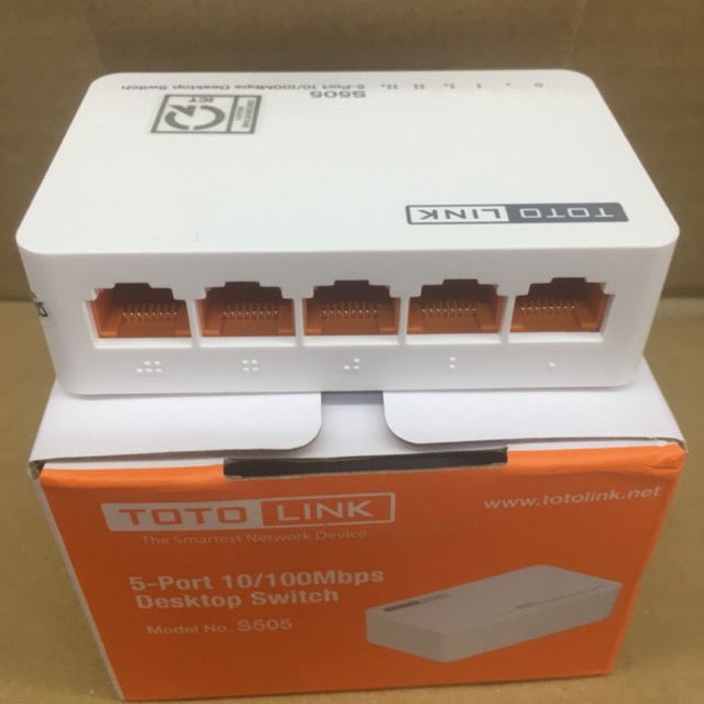 Bộ Chia Mạng LAN - Switch TOTOLINK 8 cổng S808 10/100Mbps - Mới CHÍNH HÃNG BẢO HÀNH 24 THÁNG