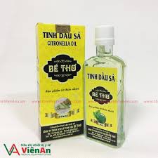 Combo 3 chai tinh dầu sả Bé Thơ 50ml