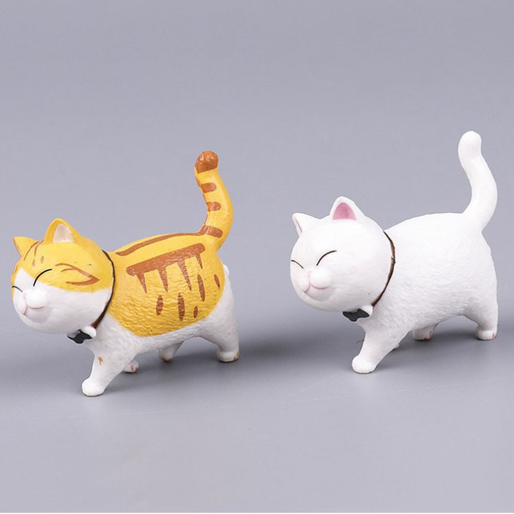 CHARMS Móc Khóa Đôi Hình Mèo Xinh Xắn