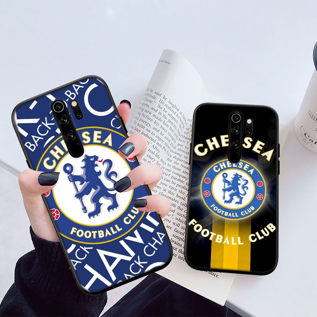 Ốp Điện Thoại Silicon Dẻo Họa Tiết Logo Đội Bóng Chelsea Cho Xiaomi Redmi Note 5 6 7 Pro Plus 5a 37lo