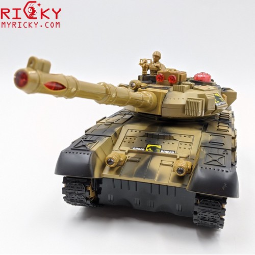 XE TĂNG CHIẾN ĐẤU ĐIỀU KHIỂN TỪ XA - PIN SẠC-BÁNH XÍCH-NO 9993