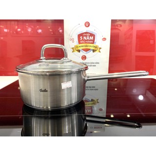Quánh nấu bột bếp từ Fissler Viseo 16cm vung kính nhập khẩu CHLB Đức