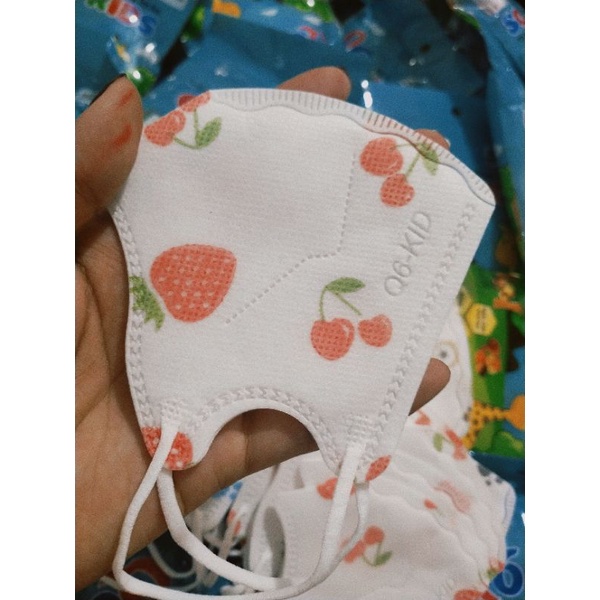 Combo 5 gói khẩu trang Q6 cho bé từ 1-6 tuổi