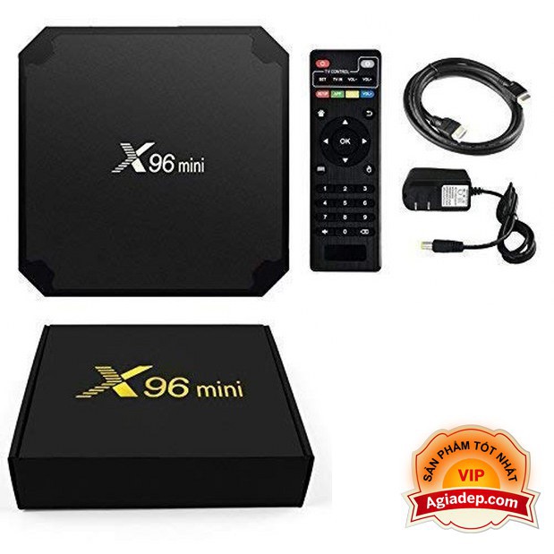 Box X96 mini 2G 16G - Xem truyền hình phim online youtube giá sieu rẻ kết nối wifi không dây, chạy android 9.0