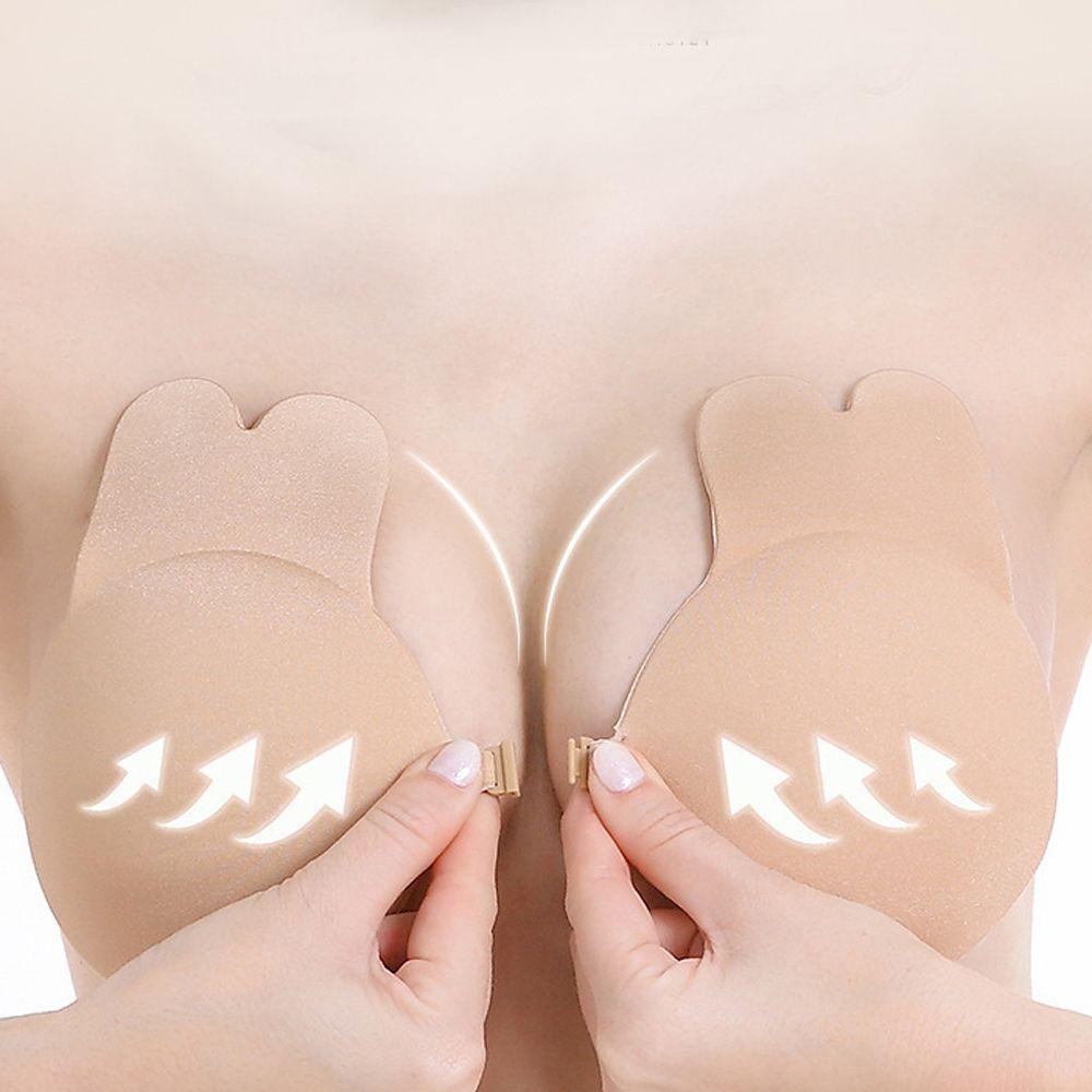 AROMA Áo Ngực Silicone Mềm Mại Có Dây Rút Nâng Ngực Tàng Hình