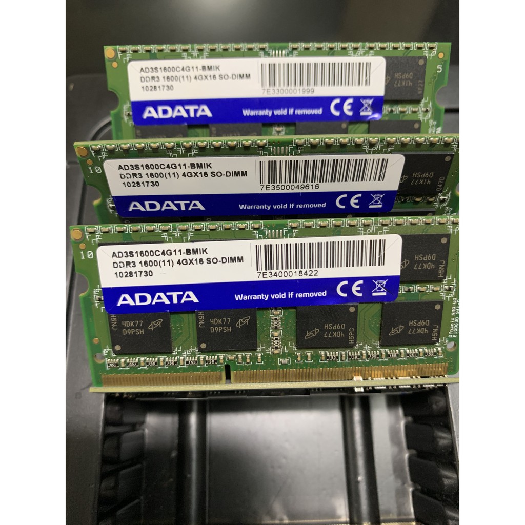 Ram Laptop DDR3 (PC3) 4Gb 8Gb Bus 1066/1333/1600 hàng tháo máy zin, Bảo Hành 3 Năm | WebRaoVat - webraovat.net.vn