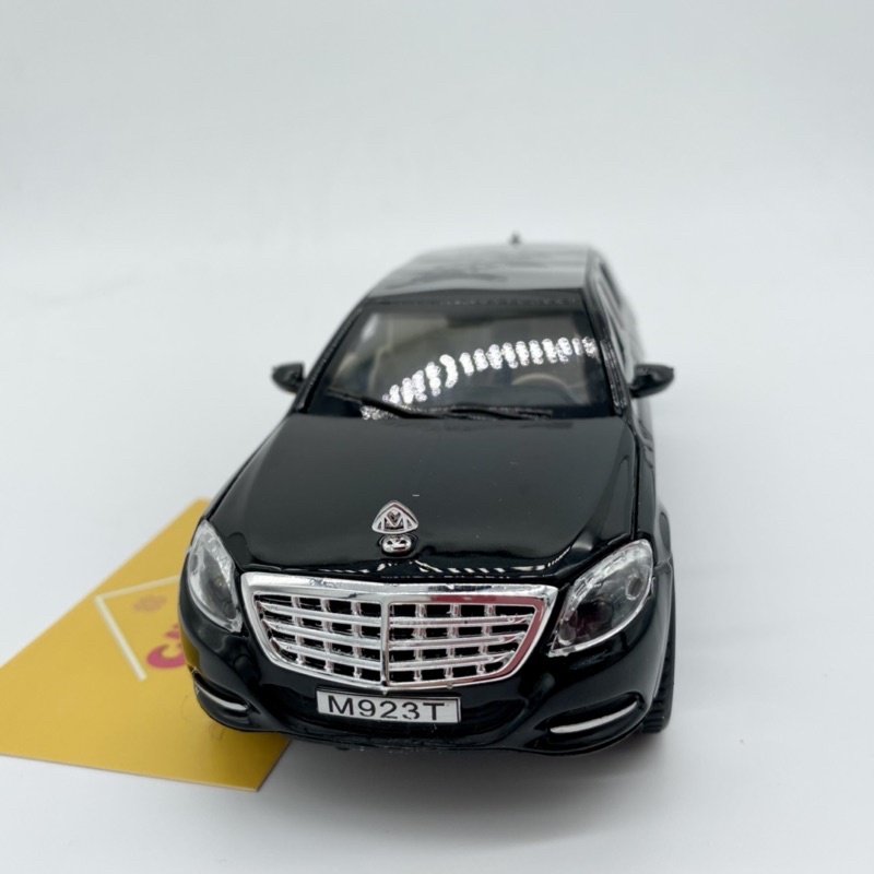 [Chitty]Mô Hình Xe Mercedes Maybach S600 tỷ lệ 1:24, Làm từ hợp kim , Có đèn, Có âm thanh mô phỏng tiếng khởi động xe