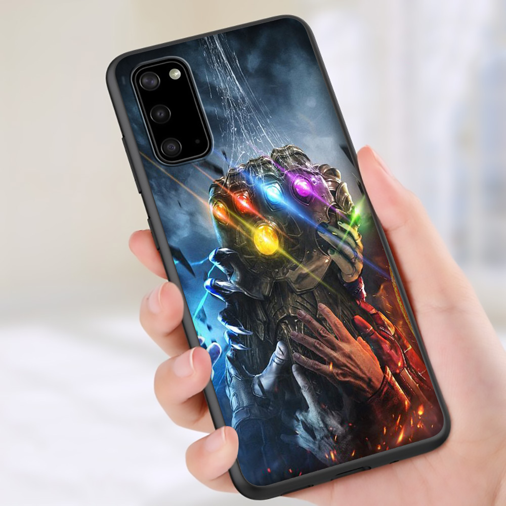 Ốp Điện Thoại Silicon Mềm Hình Avengers Infinity War Ak33 Cho Samsung S8 S9 S10 S10e S20 Ultra Plus