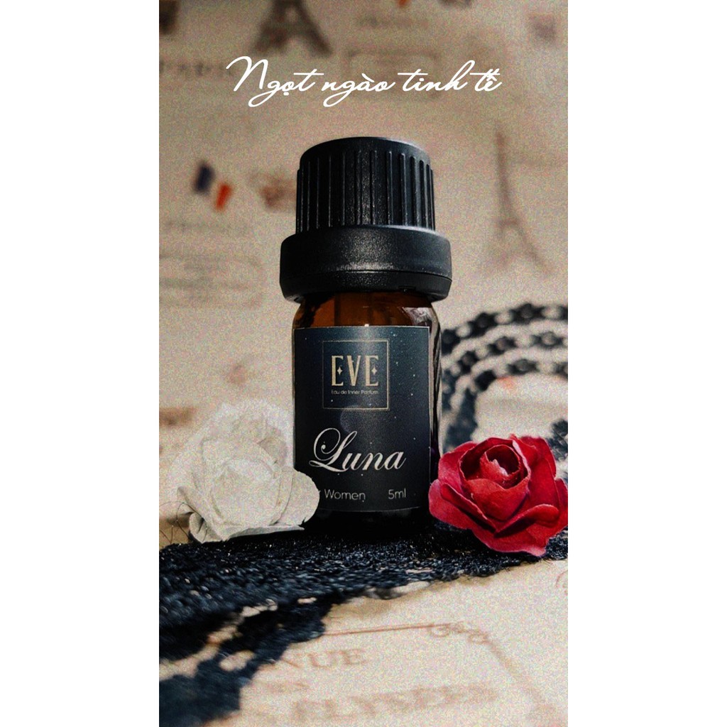 Nước Hoa Cô Bé LUNA 1ml - Nước Hoa Vùng Kín Nữ Chính Hãng Lưu Hương Thơm Lâu - EVE - Eau de Parfum