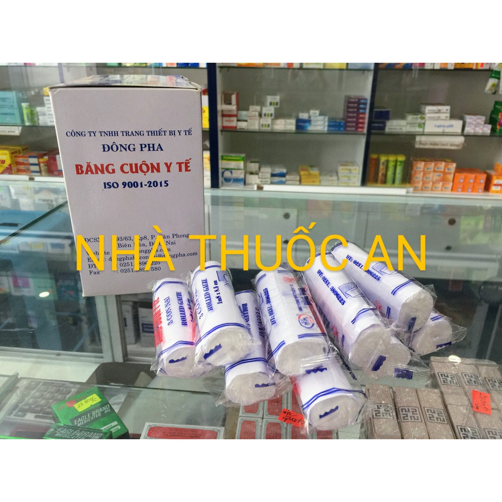 Gạc cuộn y tế vô khuẩn Đông Pha