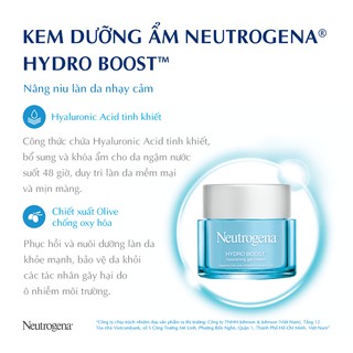 Hình ảnh thu nhỏ Kem dưỡng ẩm Neutrogena Hydro boost water gel mini 15g-2