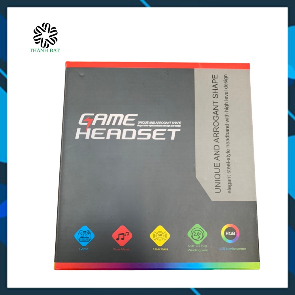 Tai nghe,Tai nghe gaming,Tai nghe GB14471 Có Mic,Đèn led đổi màu,tích hợp sound 7.1