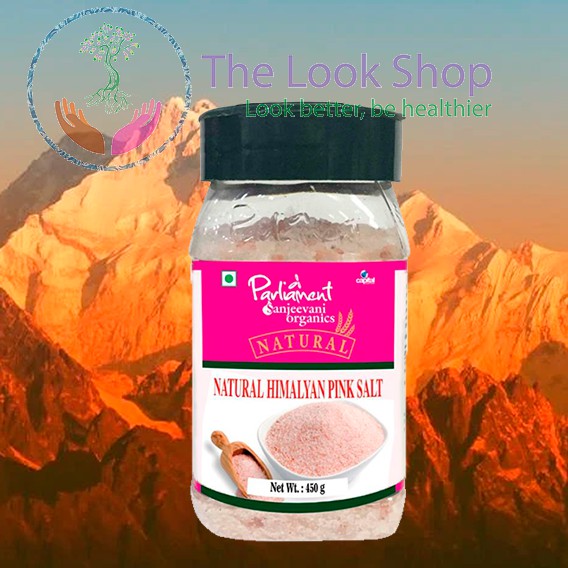 Muối hồng Himalaya tự nhiên Parliament 450gr (hạt mịn) - Nhập khẩu chính ngạch