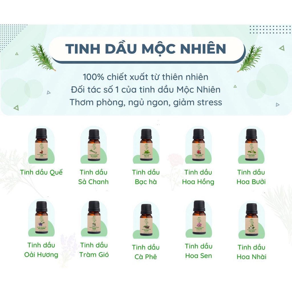 Tinh Dầu Thơm Phòng Nguyên Chất Cao Cấp, Tinh Dầu Đèn Xông Chiết Xuất Thiên Nhiên 10ml TD-VenuShop