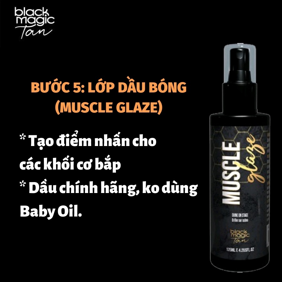 Base Tan - Lớp Nền Màu Tan Thi Đấu Thể Hình Dành Cho Vận Động Viên Của Hãng Black Magic Tan