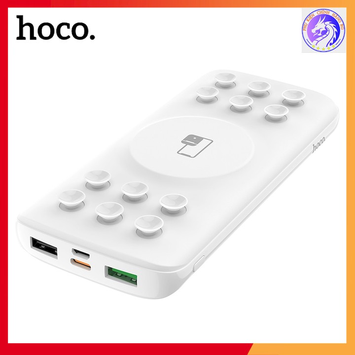 Sạc dự phòng không dây sử dụng cho airpod và điện thoại chính hãng hoco j56