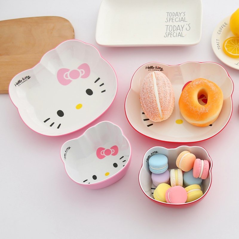 CHÉN DĨA MUỖNG 3D HELLO KITTY