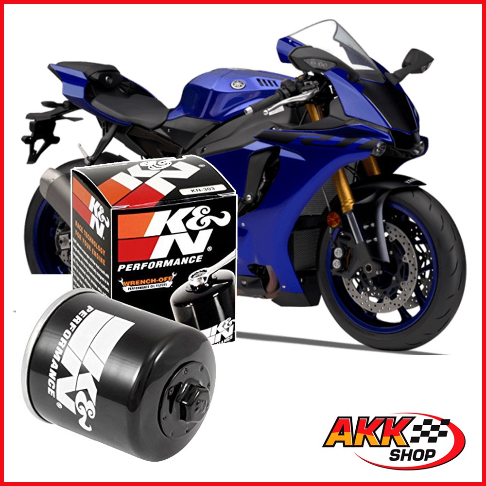 Lọc nhớt K&N KN-204 KN-204-1 cho xe moto Yamaha Honda
