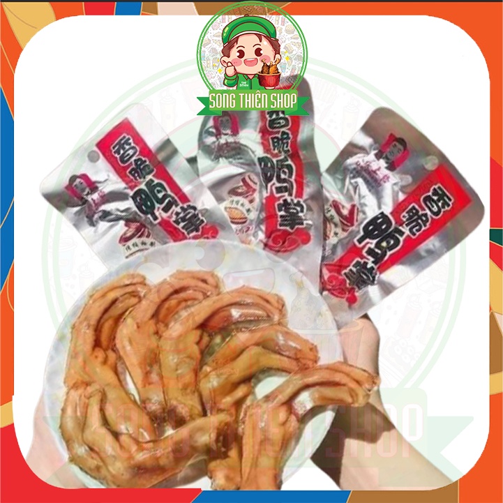 COMBO 30 Chân vịt cay Tứ Xuyên Dacheng màu đỏ⭐SẴN HÀNG✅ ⭐Song.Thien.Shop✅