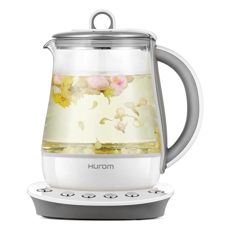 Ấm siêu tốc Hurom Tea Master 1.4L dùng pha trà và chưng yến [nhập Đức chính hãng]