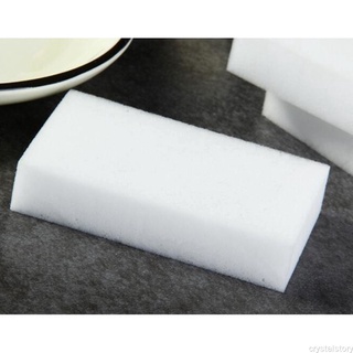 Set 200 Miếng Mút Xốp Melamine Thân Thiện Với Môi Trường Màu Trắng Dùng Để Lau Chùi Nhà Bếp / Phòng Tắm
