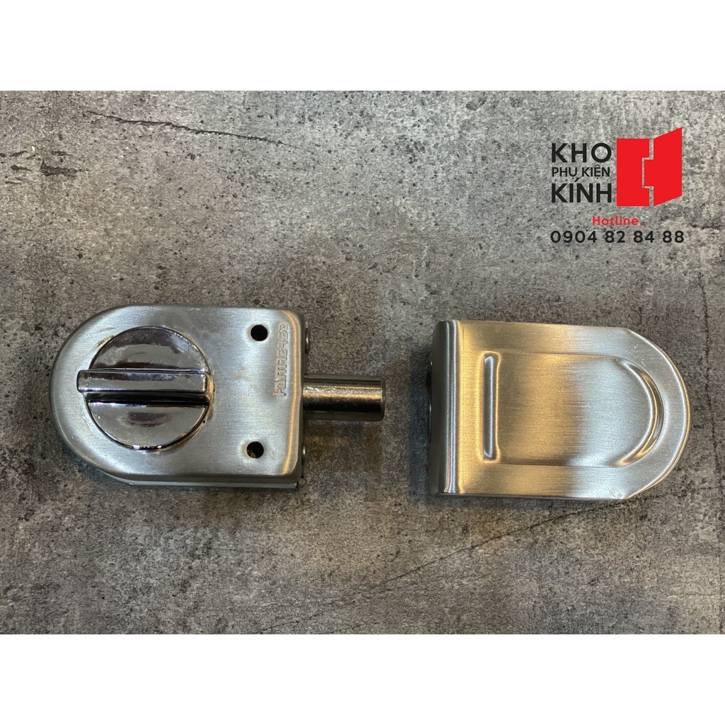 Khóa oval cửa mở kép Hammered