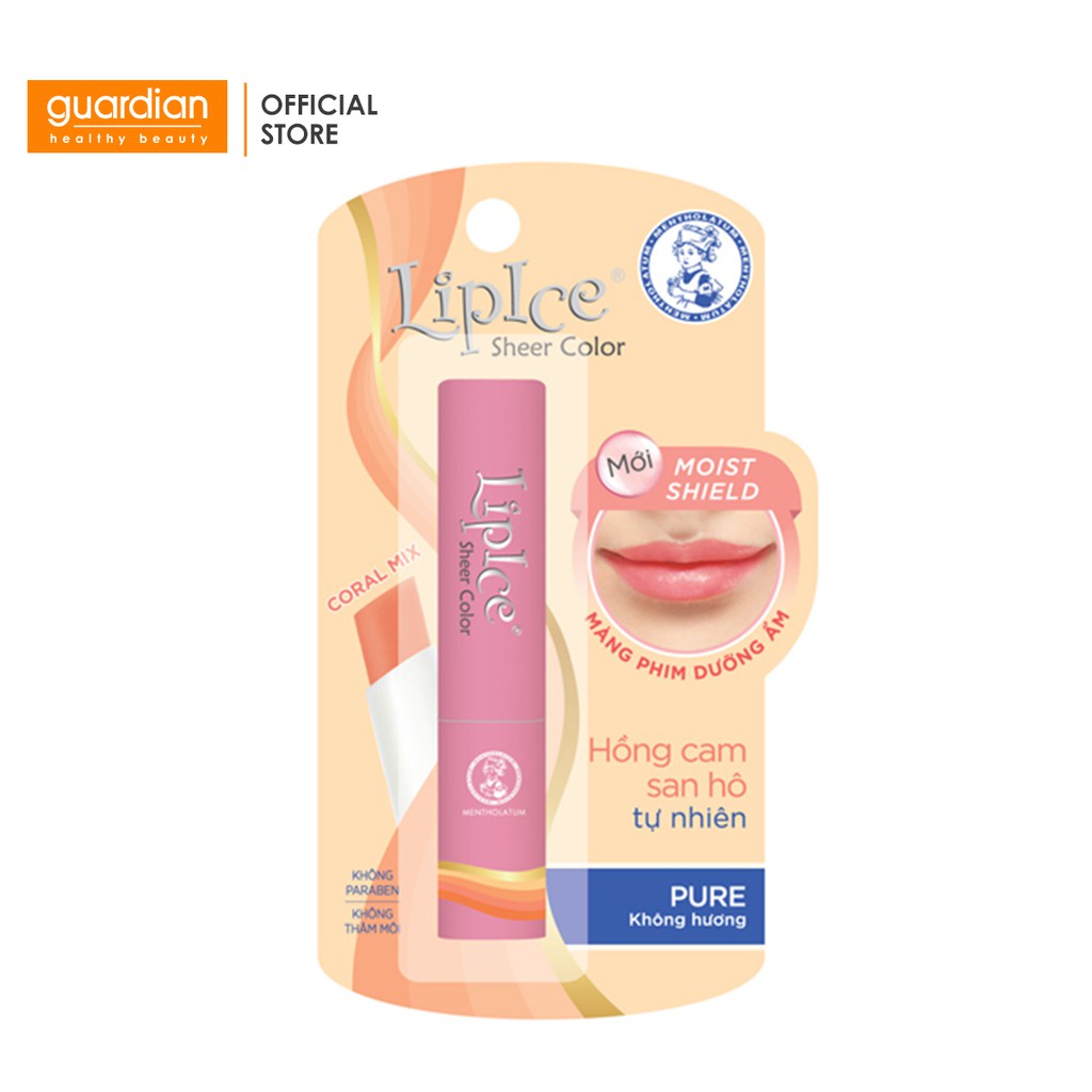 Son dưỡng Lipice Sheer Color không hương (2.4g)