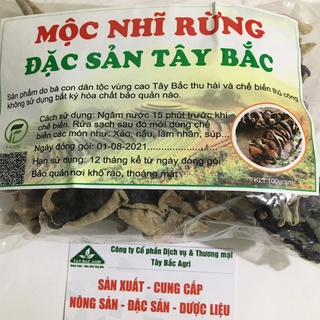 Mộc nhĩ rừng Tây Bắc F-Food [Hàng Loại 1] - Nấm Mèo Khô Đặc Sản Vùng Cao