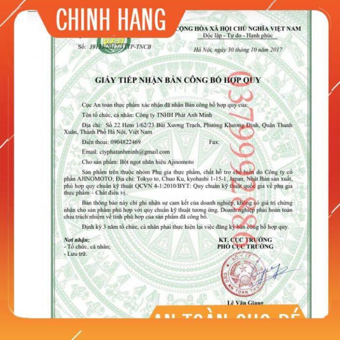 Bột ngọt Ajinomoto Nhật bản [FREE SHIP] 1kg  chuẩn nội địa nhật 100%