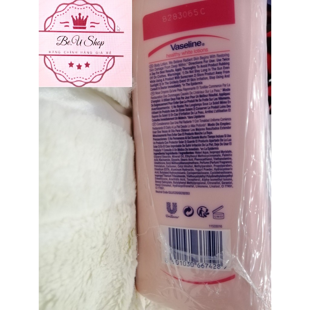 {Cam Kết Chính Hãng} Sữa Dưỡng Thể Vaseline xuất khẩu MỸ - MẪU MỚI - 725ml - 24.51 oz | BigBuy360 - bigbuy360.vn