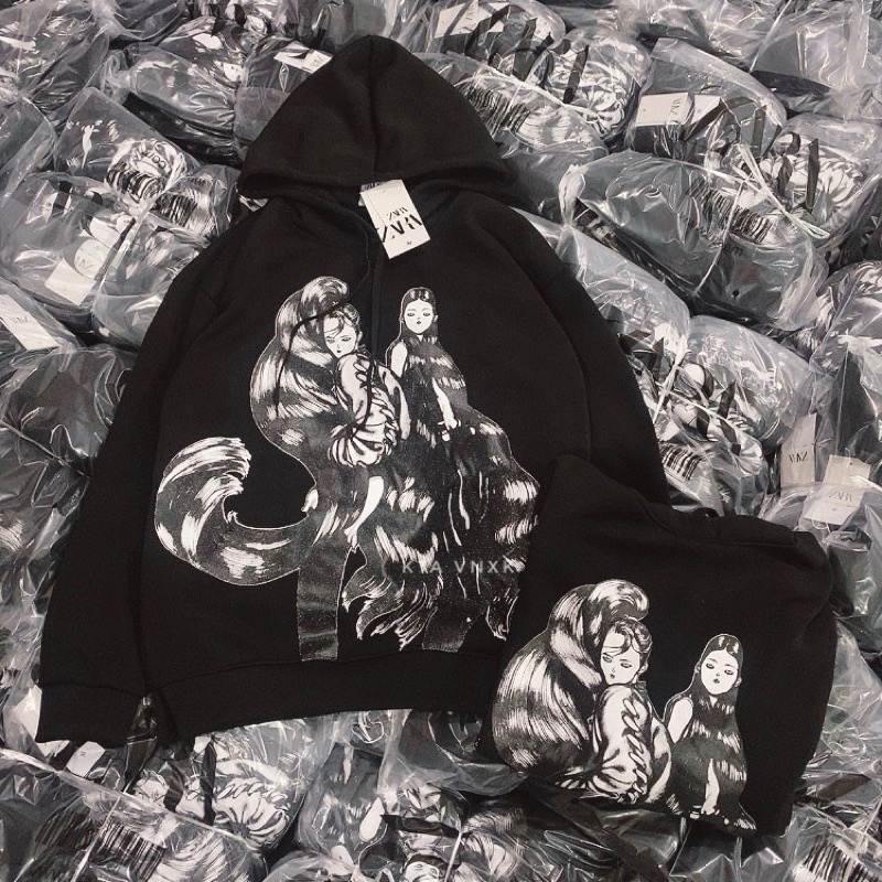 [FREESHIP - HÀNG LOẠI 1] ÁO NỈ MŨ ĐEN PHOM OVER | BigBuy360 - bigbuy360.vn