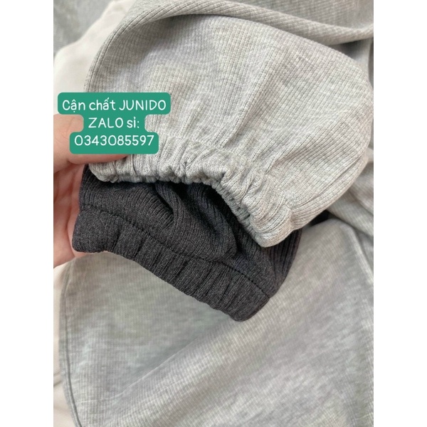 Quẩn Nỉ Tăm Basic Bo Ống Nữ Nhiều Màu JUNIDO
