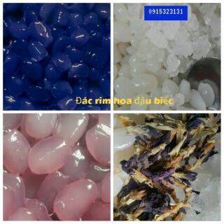 1kg đác rim hoa đậu biếc