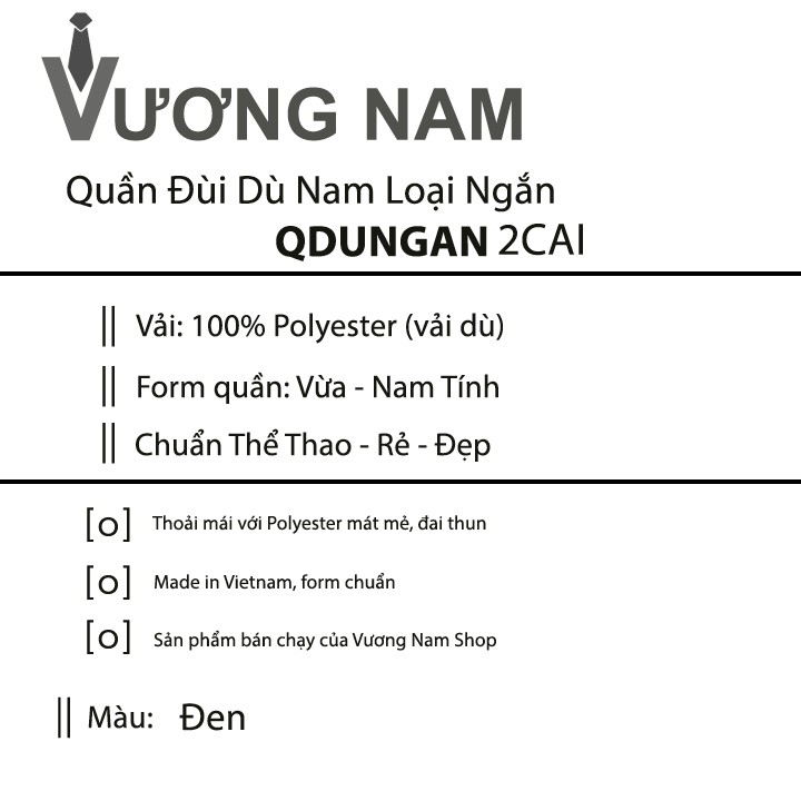 Combo 2 Quần đùi nam mặc nhà vải dù gió | BigBuy360 - bigbuy360.vn
