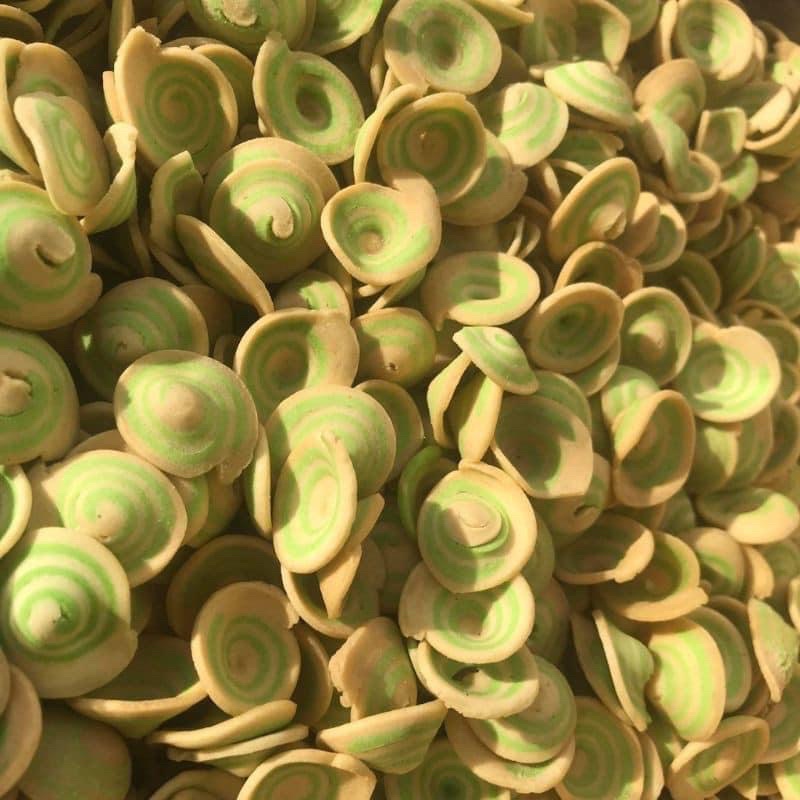 Bánh Tai heo nhí vị trà xanh giòn thơm ngon