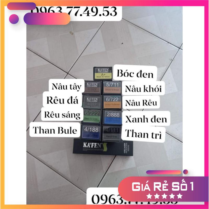 Màu nhuộm Kafen trực tiếp từ nền đen