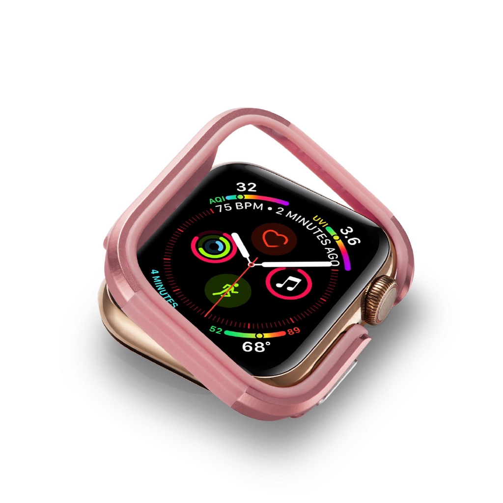 New Design Aluminum Alloy+TPU Case for Apple Watch Series 5 4 Cover 44mm 40mm Bumper High Quality Shell