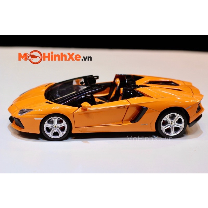 MÔ HÌNH XE LAMBORGHINI AVENTADOR LP700-4 ROADSTER 1:24 MSZ